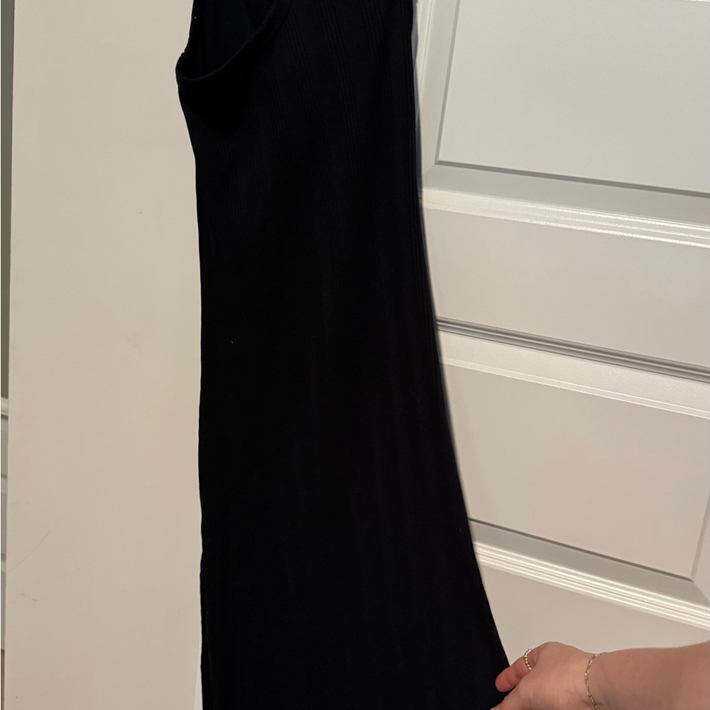American Eagle Outfitters Black One Shoulder Dress